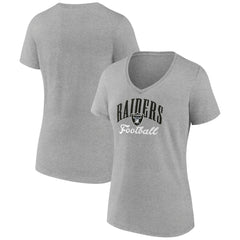 Women's Victory Script V-Neck T-Shirt - Las Vegas Raiders