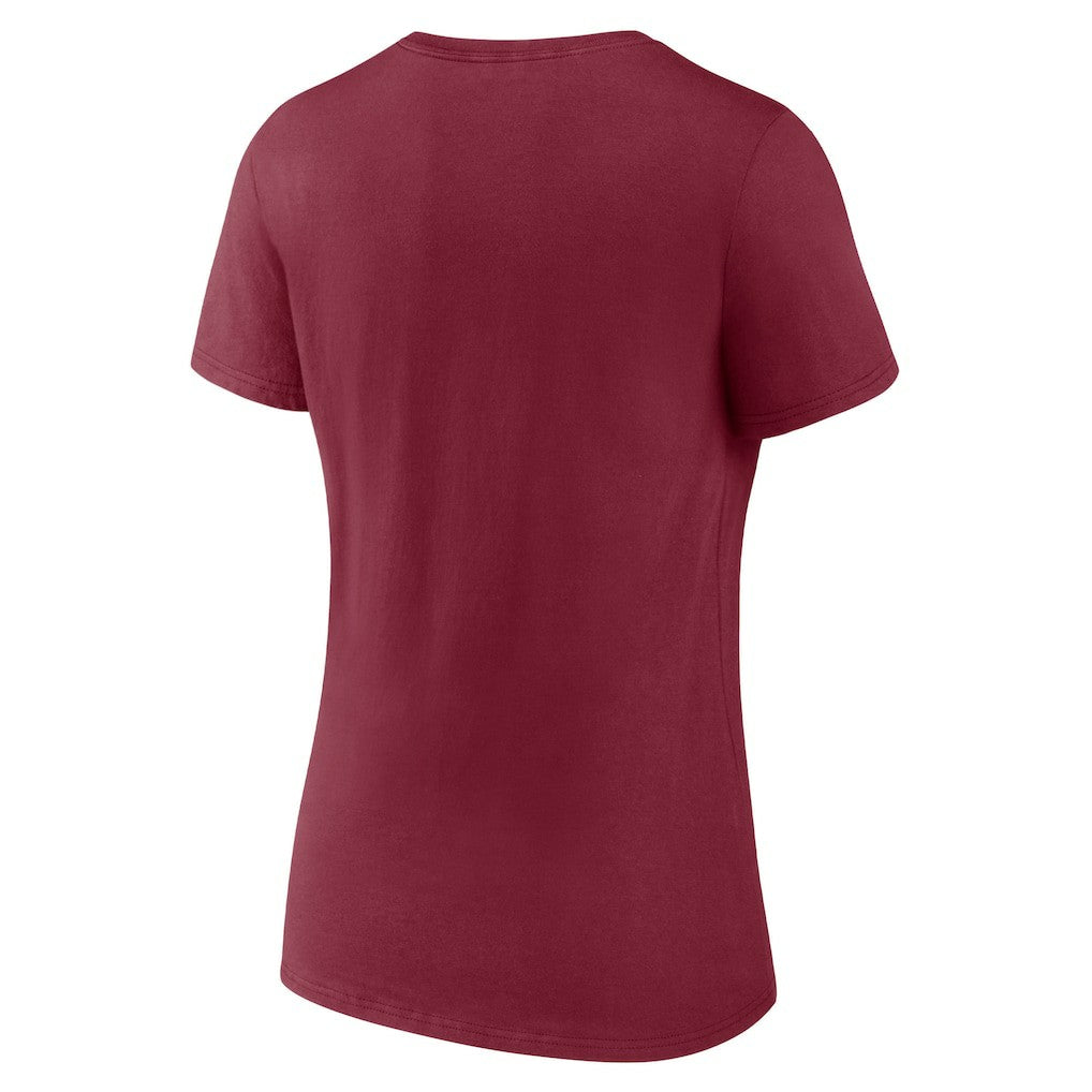 Women's Nostalgia V-Neck T-Shirt - Washington Commanders