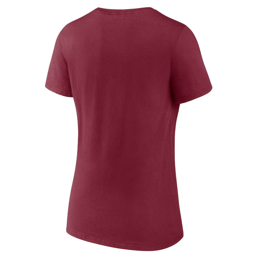 Women's Nostalgia V-Neck T-Shirt - Washington Commanders