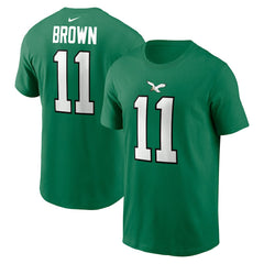 A.J. Brown  Alternate Player Name & Number T-Shirt - Philadelphia Eagles