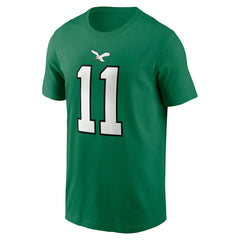 A.J. Brown  Alternate Player Name & Number T-Shirt - Philadelphia Eagles