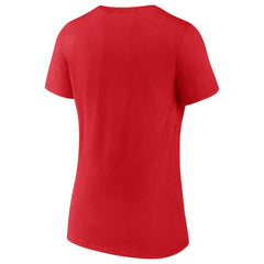 MLB St. Louis Cardinals Fanatics Women's 2022 NL Central Division Champions Locker Room V-Neck T-Shirt