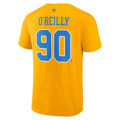 NHL Yellow Ryan O'Reilly St. Louis Blues Fanatics Special Edition 2.0 Name & Number T-Shirt