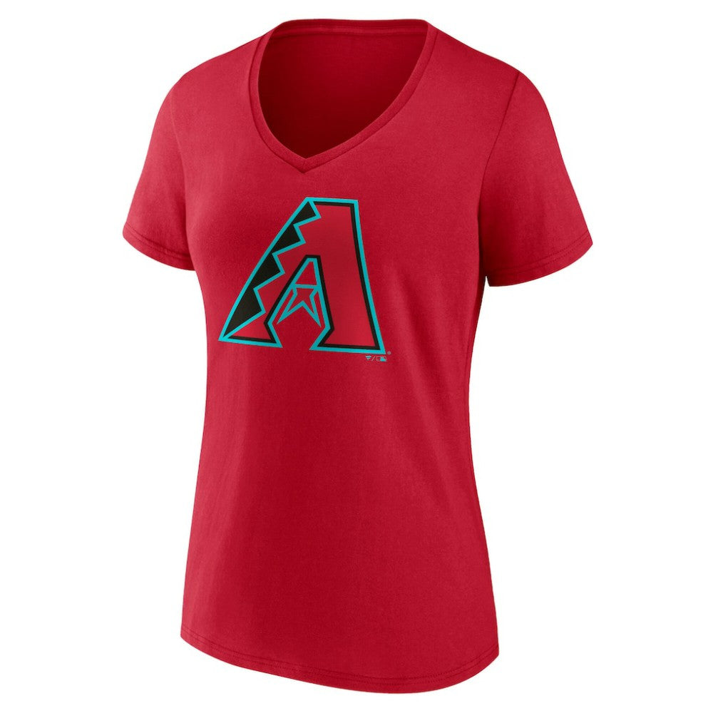 MLB Arizona Diamondbacks Women's Official Logo V-Neck T-Shirt