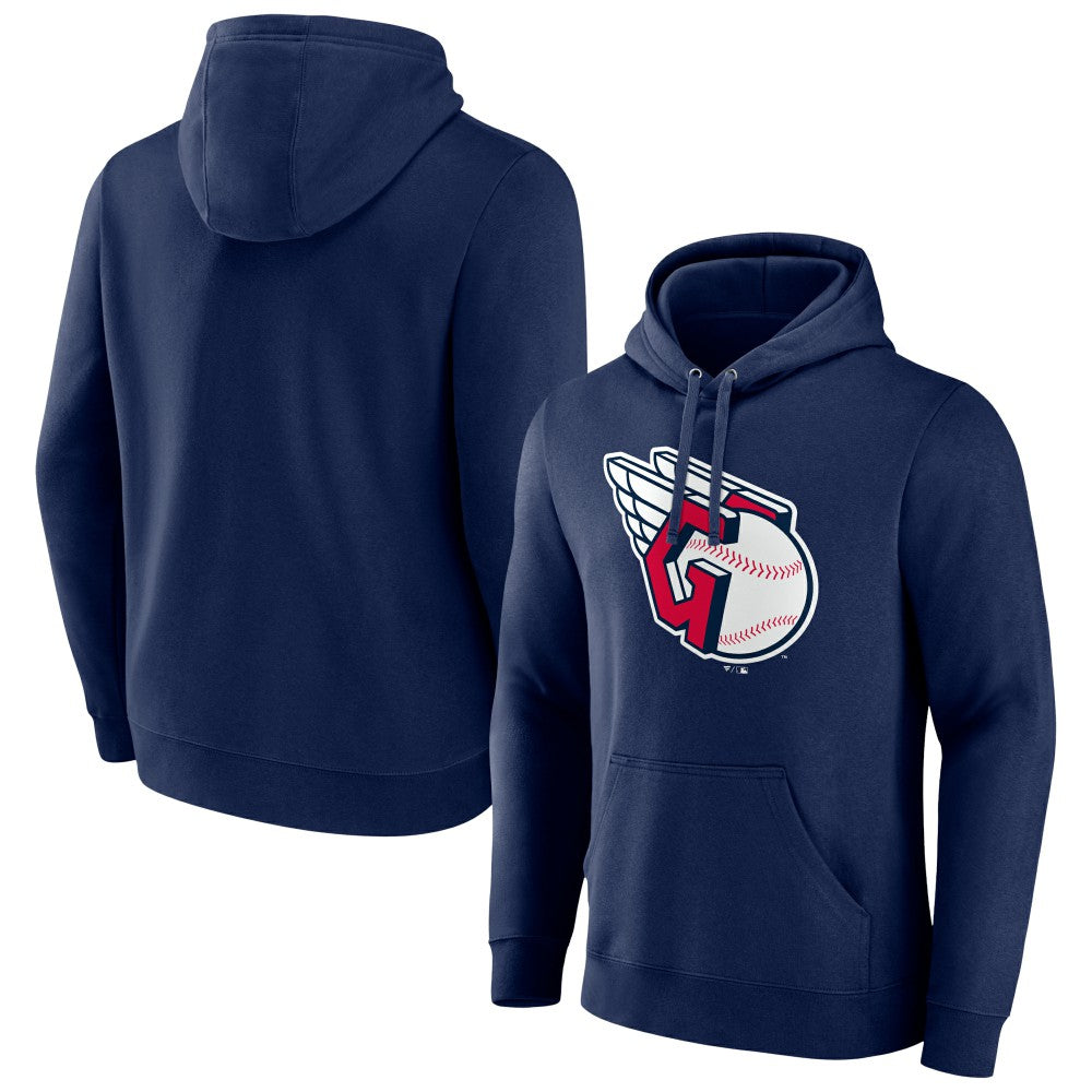 MLB Cleveland Guardians Official Logo Pullover Hoodie