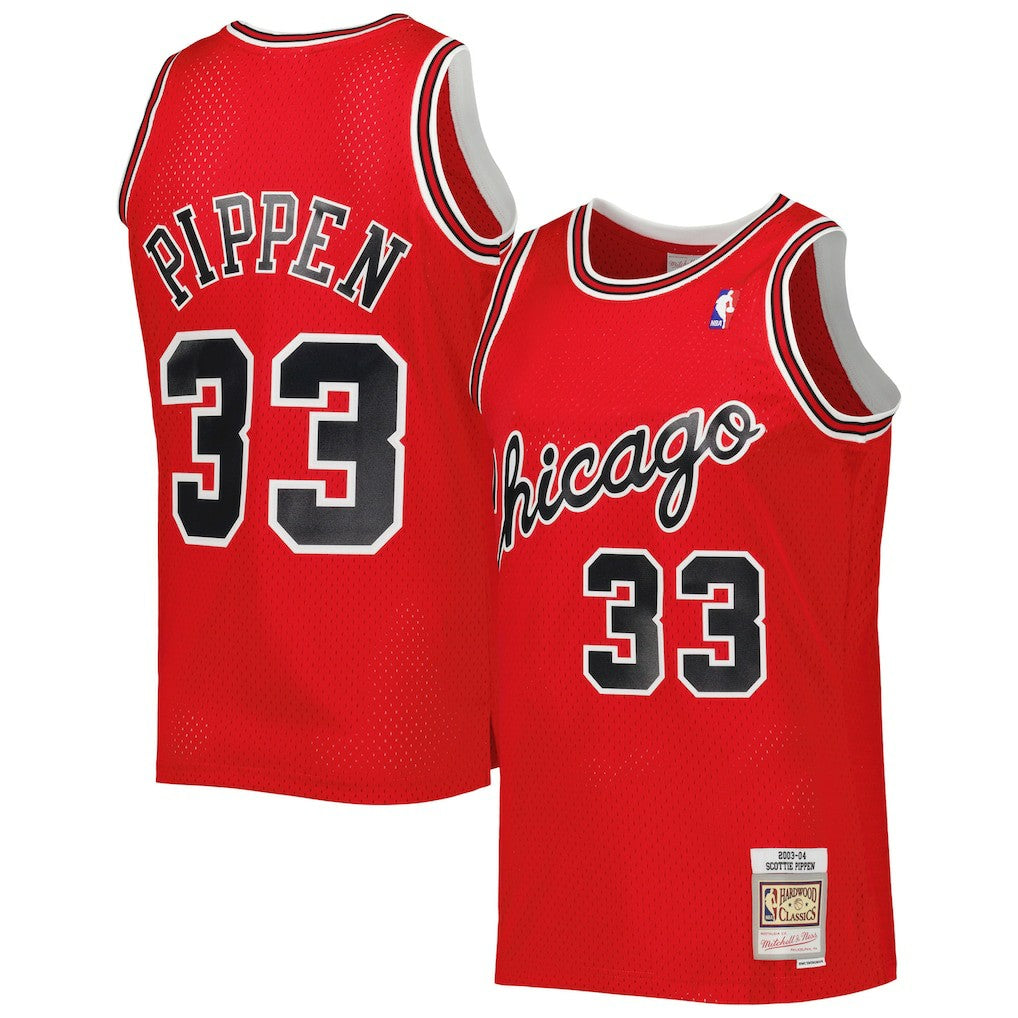 NBA Scottie Pippen Chicago Bulls Hardwood Classics 2003-04 Swingman Jersey sale