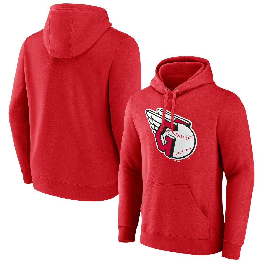 MLB Cleveland Guardians Official Logo Pullover Hoodie