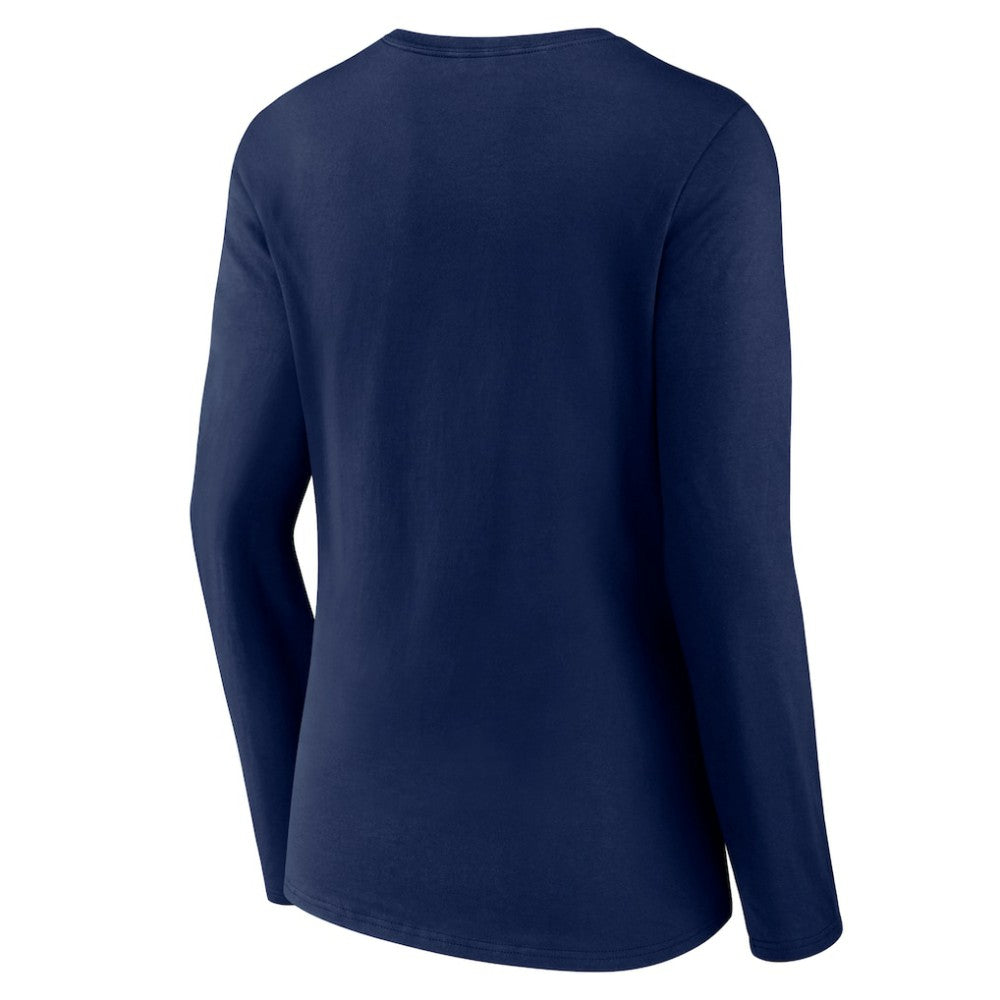 MLB Houston Astros Women's Live For It Long Sleeve Long Sleeve V-Neck T-Shirt