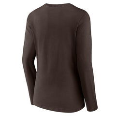 MLB San Diego Padres Women's Live For It Long Sleeve Long Sleeve V-Neck T-Shirt