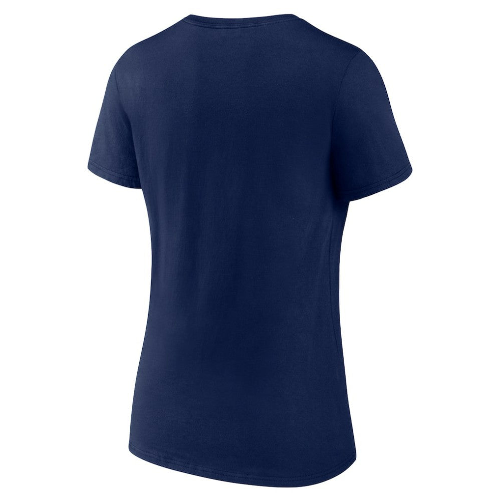MLB Boston Red Sox Women's Lockup V-Neck T-Shirt