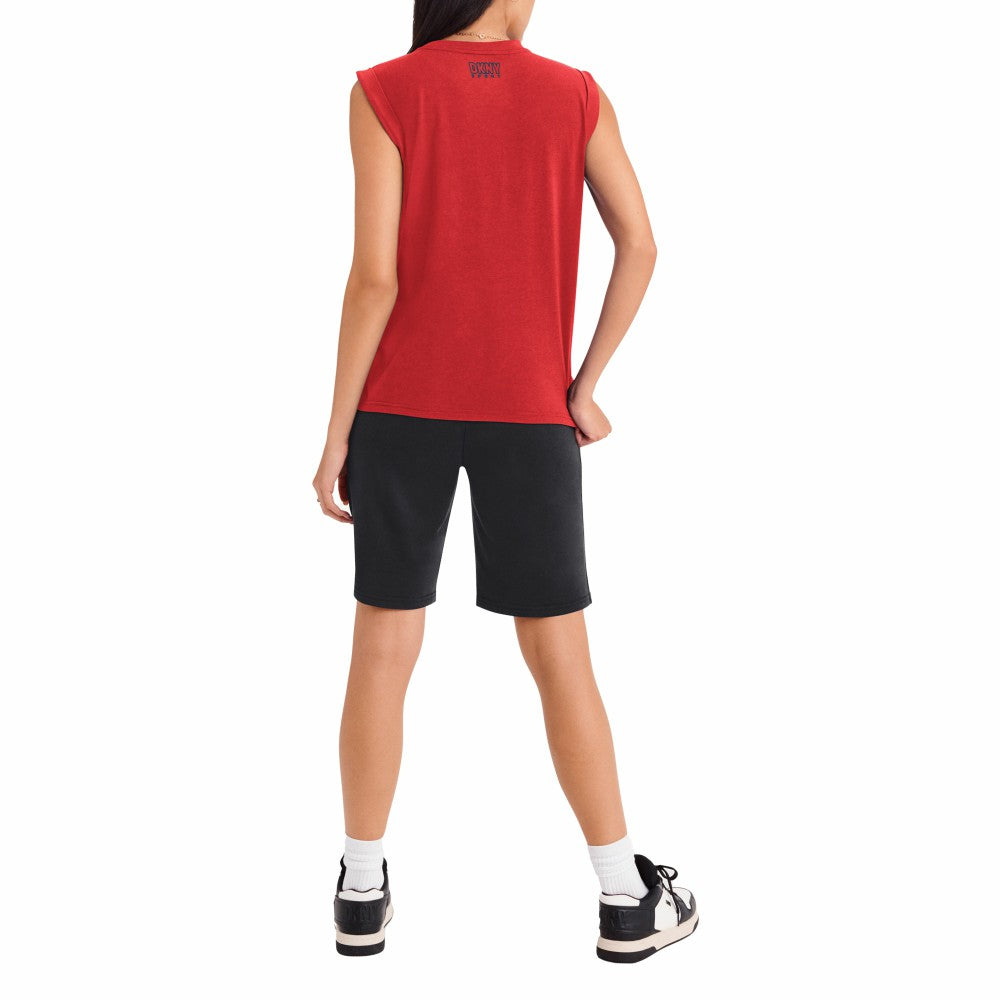 MLB Los Angeles Angels DKNY Sport Women's Madison Tri-Blend Tank Top