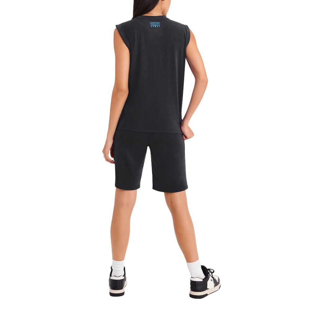 MLB Miami Marlins DKNY Sport Women's Madison Tri-Blend Tank Top