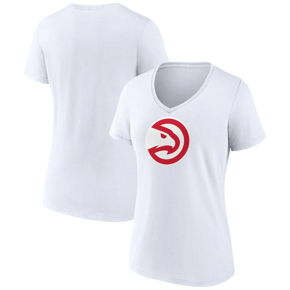 NBA Atlanta Hawks Women's Logo V-Neck T-Shirt