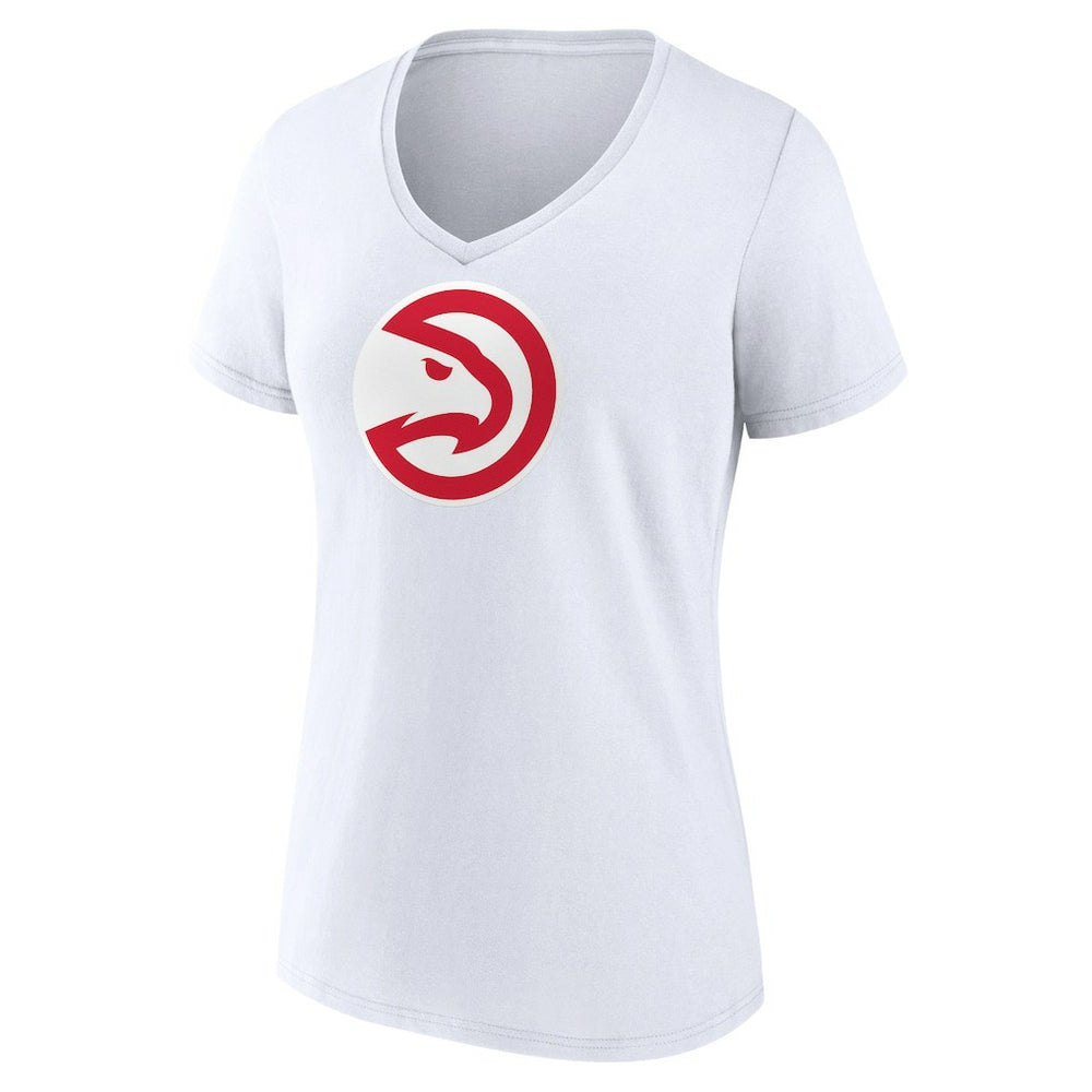 NBA Atlanta Hawks Women's Logo V-Neck T-Shirt