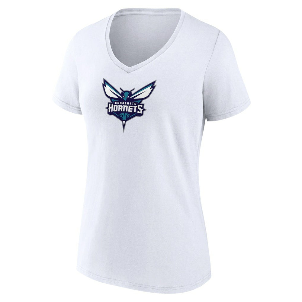 NBA Charlotte Hornets Women's Logo V-Neck T-Shirt