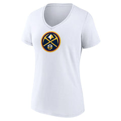 NBA Denver Nuggets Women's Logo V-Neck T-Shirt sale
