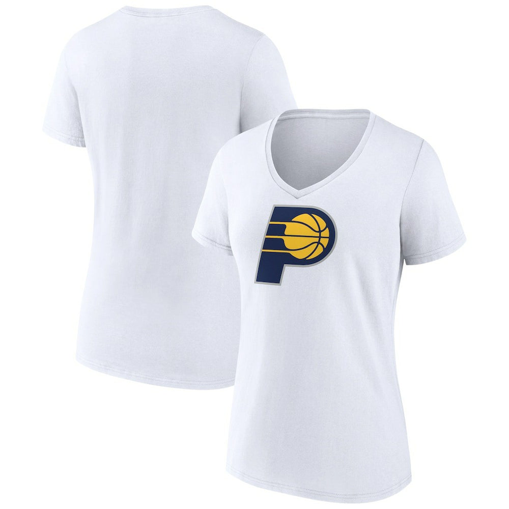 NBA Indiana Pacers Women's Logo V-Neck T-Shirt