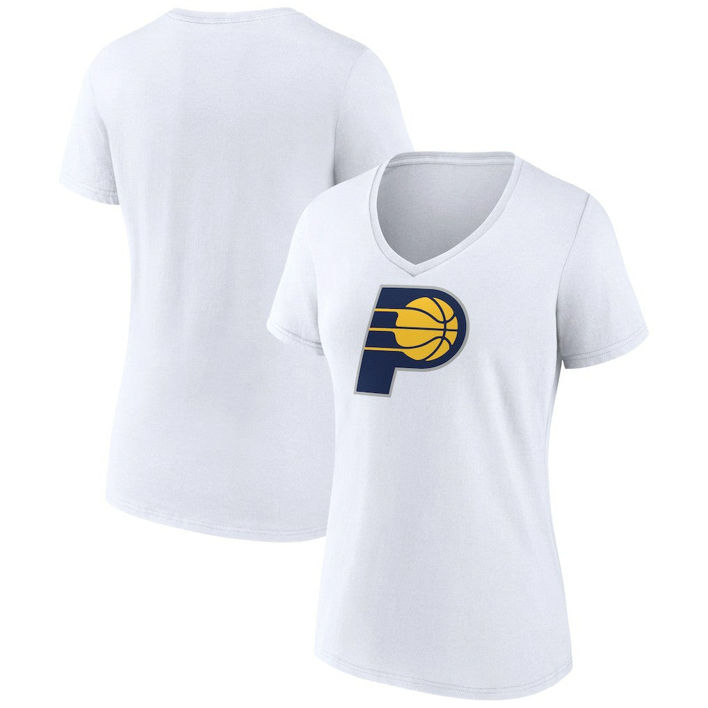 NBA Indiana Pacers Women's Logo V-Neck T-Shirt