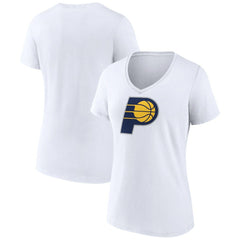 NBA Indiana Pacers Women's Logo V-Neck T-Shirt