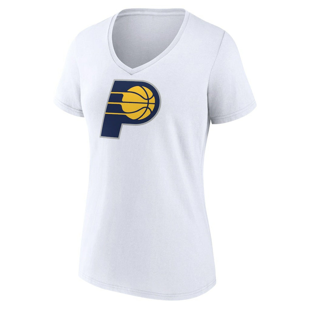 NBA Indiana Pacers Women's Logo V-Neck T-Shirt