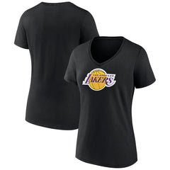 NBA Los Angeles Lakers Women's Logo V-Neck T-Shirt
