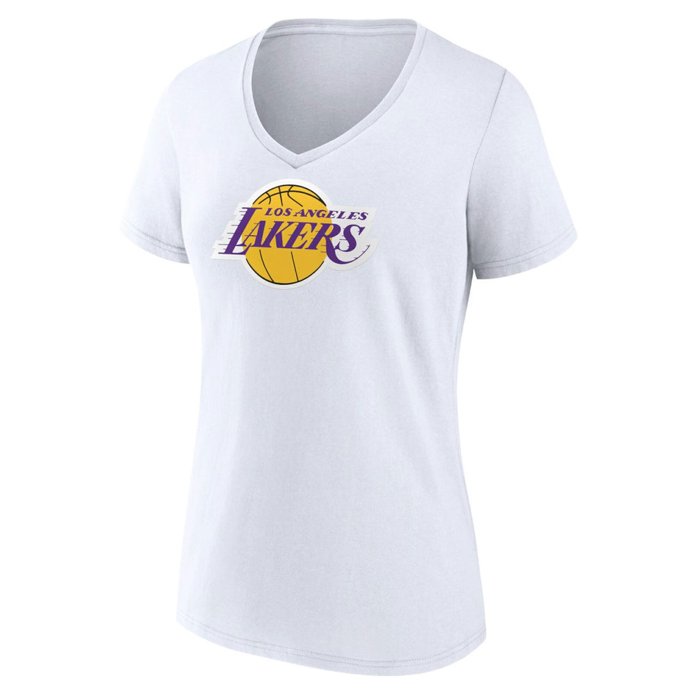 NBA Los Angeles Lakers Women's Logo V-Neck T-Shirt