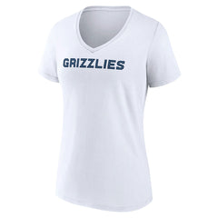 NBA Memphis Grizzlies Women's Wordmark V-Neck T-Shirt