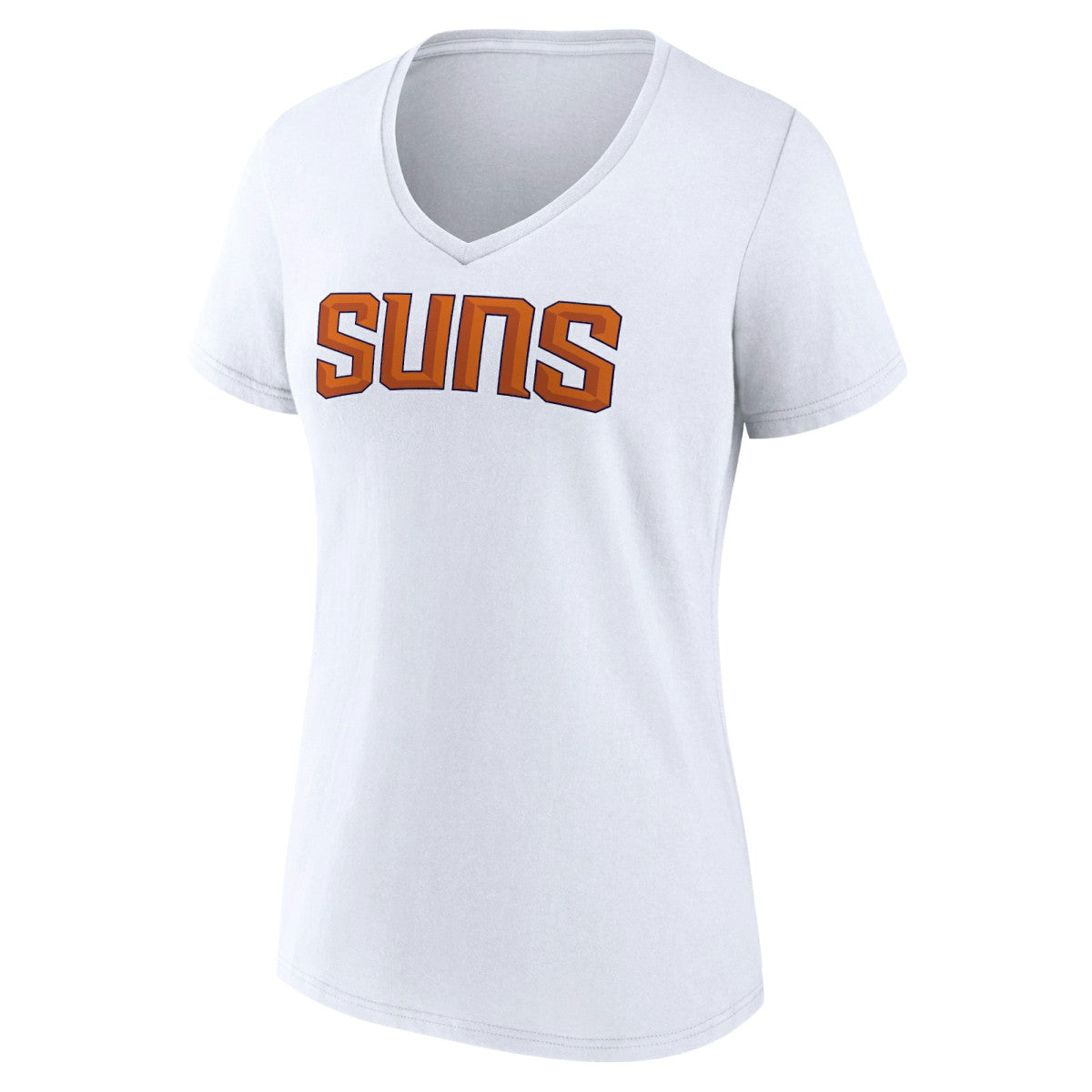 NBA Phoenix Suns Women's Wordmark V-Neck T-Shirt