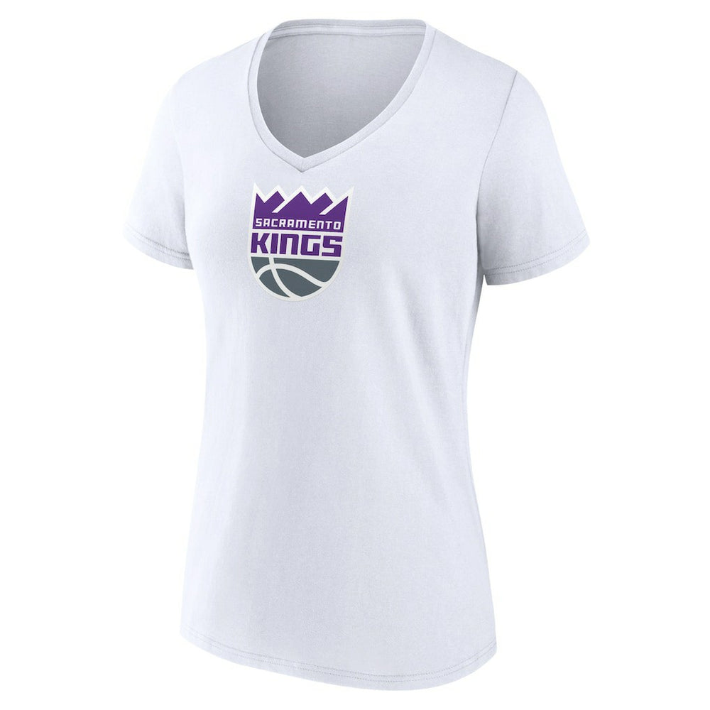 NBA Sacramento Kings Women's Logo V-Neck T-Shirt sale