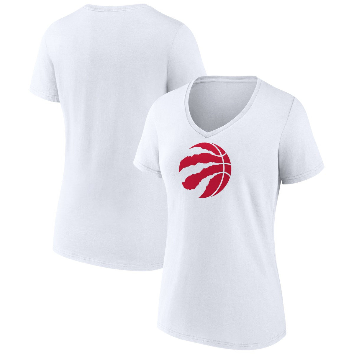 NBA Toronto Raptors Women's Primary Logo V-Neck T-Shirt