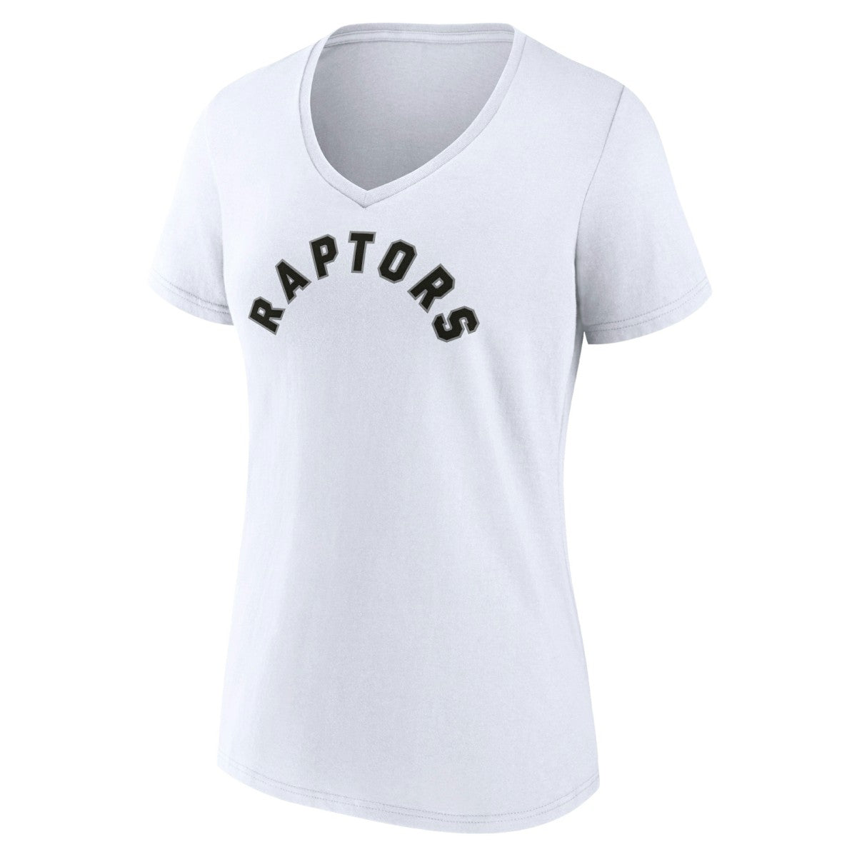 NBA Toronto Raptors Women's Wordmark V-Neck T-Shirt