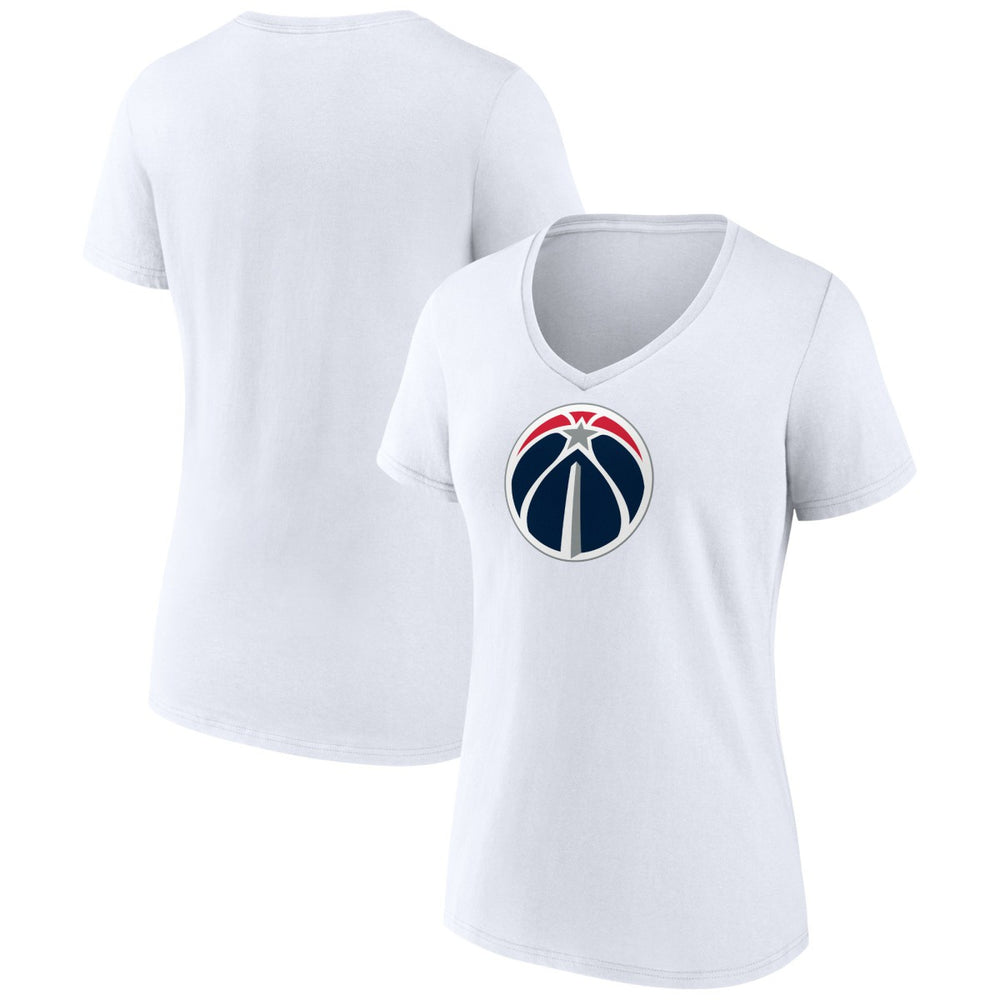 NBA Washington Wizards Women's Primary Logo V-Neck T-Shirt