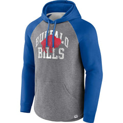 Favorite Arch Raglan Pullover Hoodie - Buffalo Bills