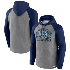Favorite Arch Raglan Pullover Hoodie - Tennessee Titans