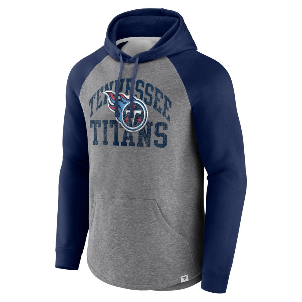 Favorite Arch Raglan Pullover Hoodie - Tennessee Titans