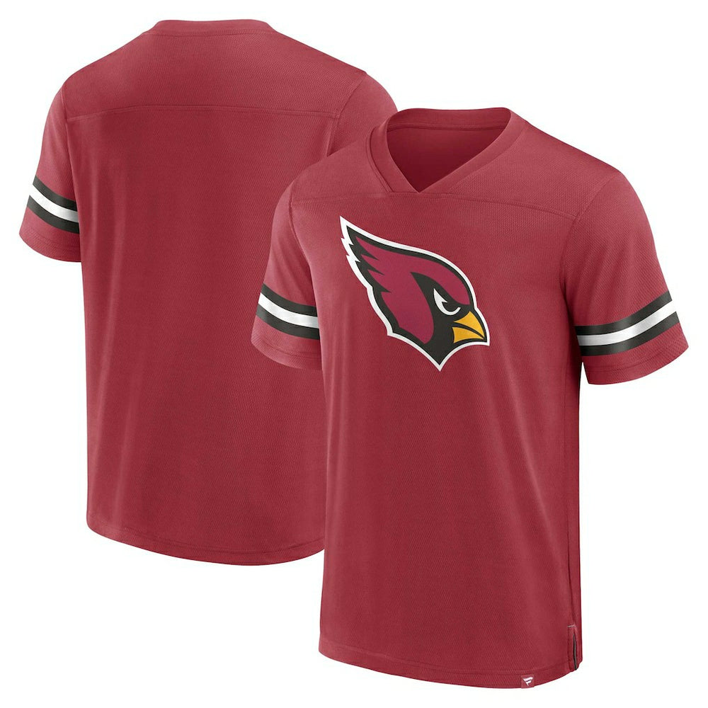 Jersey Tackle V-Neck T-Shirt - Arizona Cardinals