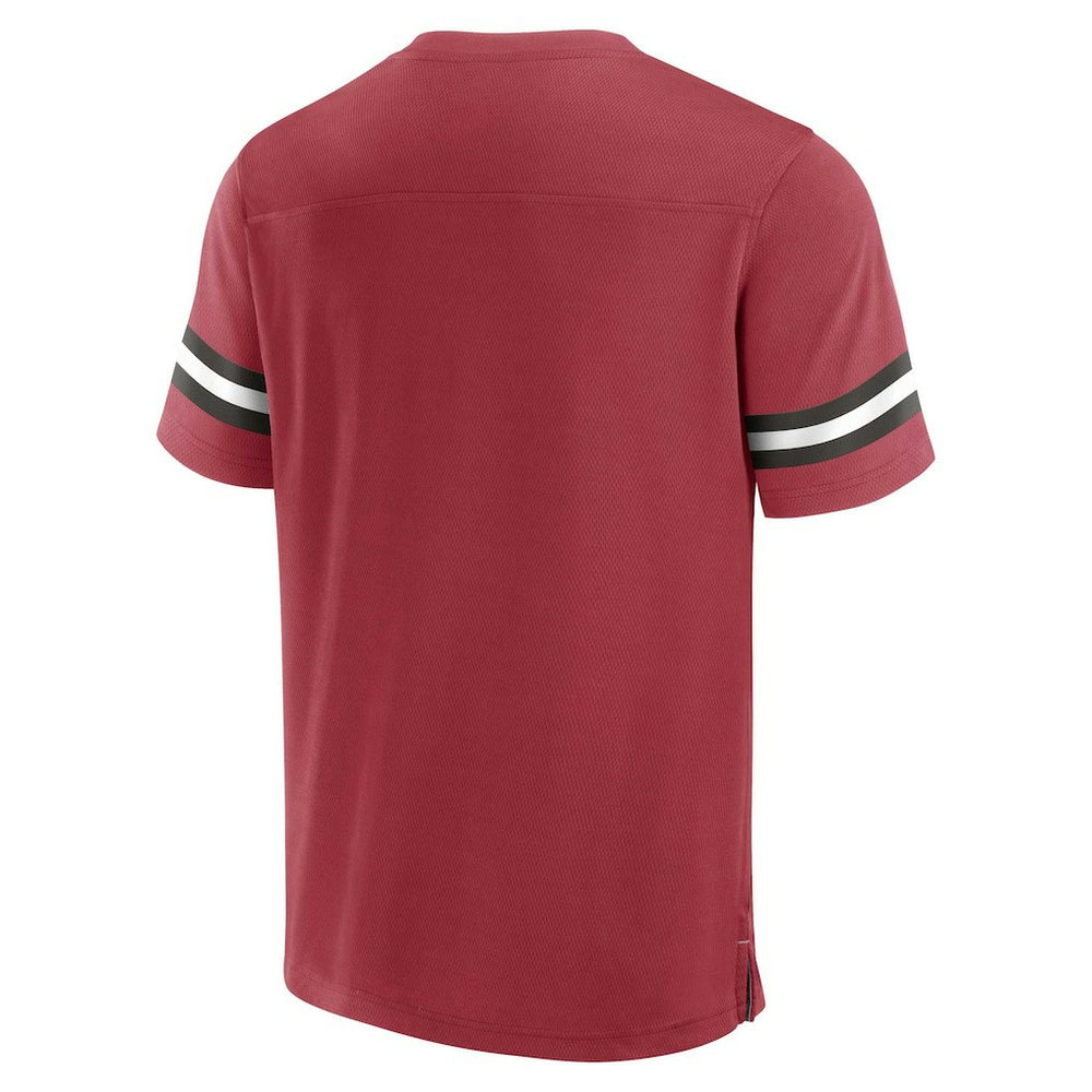 Jersey Tackle V-Neck T-Shirt - Arizona Cardinals