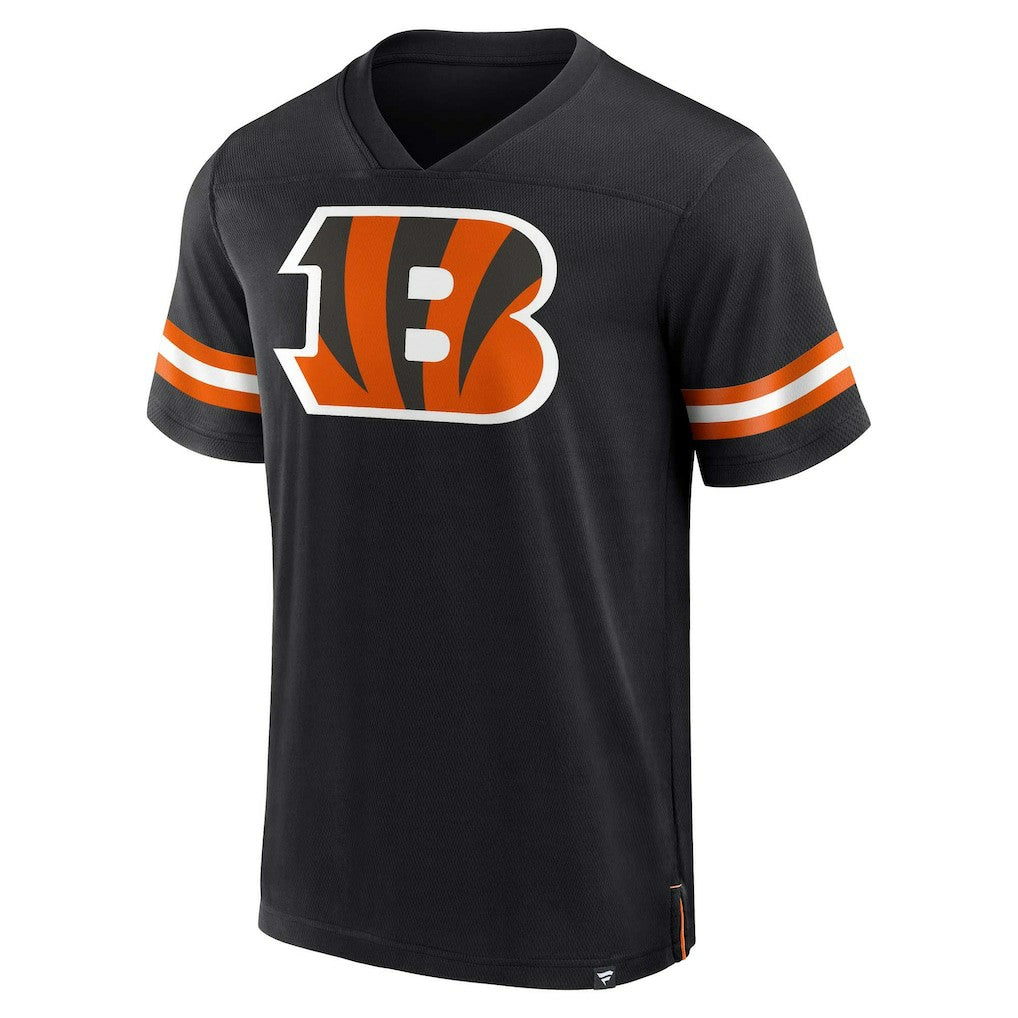 Jersey Tackle V-Neck T-Shirt - Cincinnati Bengals