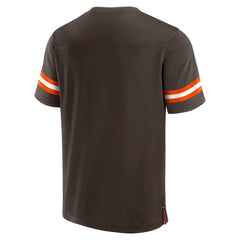 Jersey Tackle V-Neck T-Shirt - Cleveland Browns