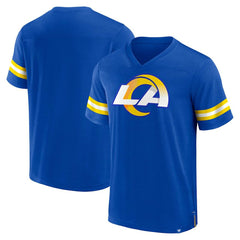 Jersey Tackle V-Neck T-Shirt - Los Angeles Rams