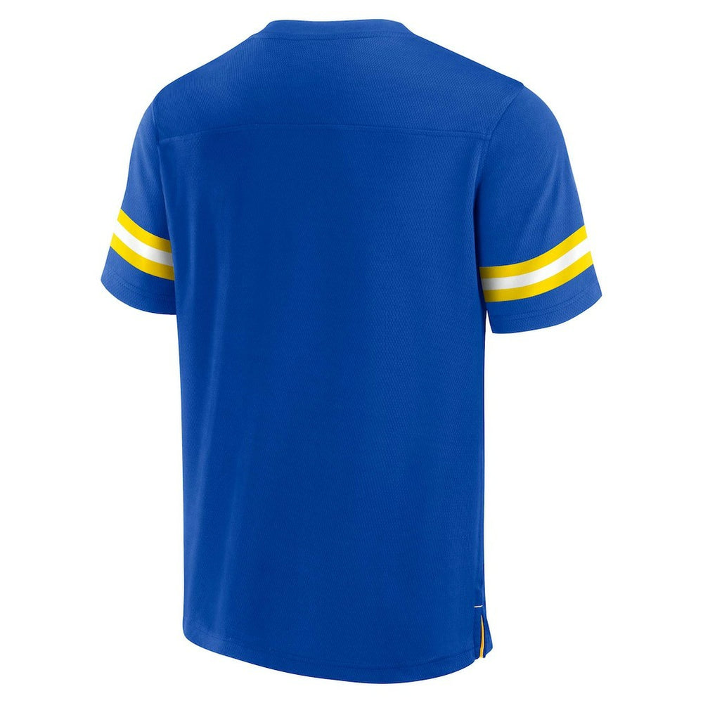 Jersey Tackle V-Neck T-Shirt - Los Angeles Rams