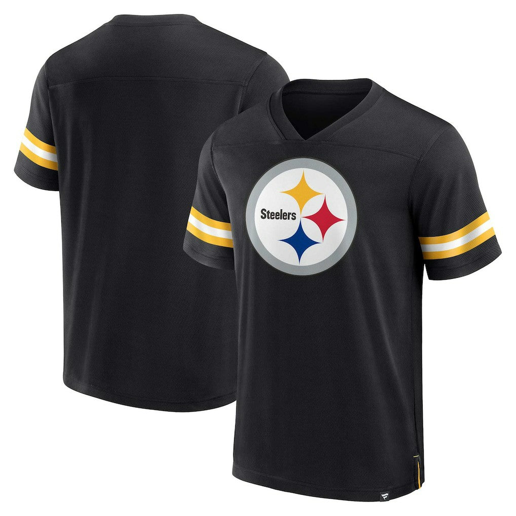 Jersey Tackle V-Neck T-Shirt - Pittsburgh Steelers