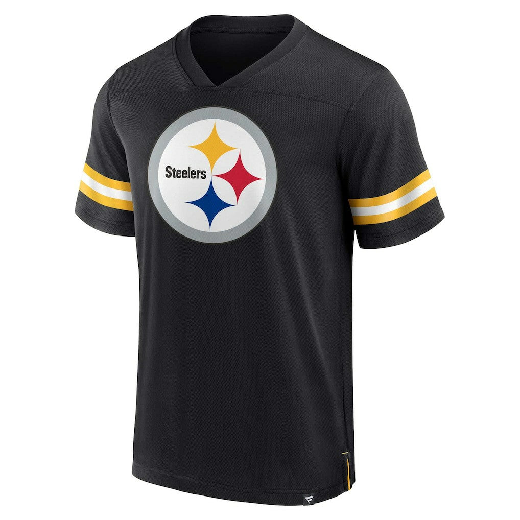 Jersey Tackle V-Neck T-Shirt - Pittsburgh Steelers