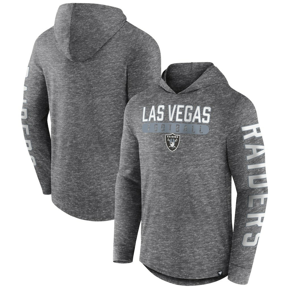 Pill Stack Long Sleeve Hoodie T-Shirt - Las Vegas Raiders