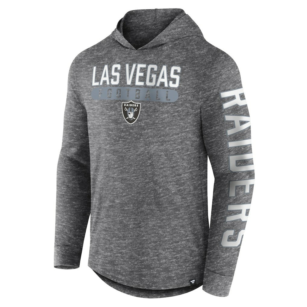 Pill Stack Long Sleeve Hoodie T-Shirt - Las Vegas Raiders