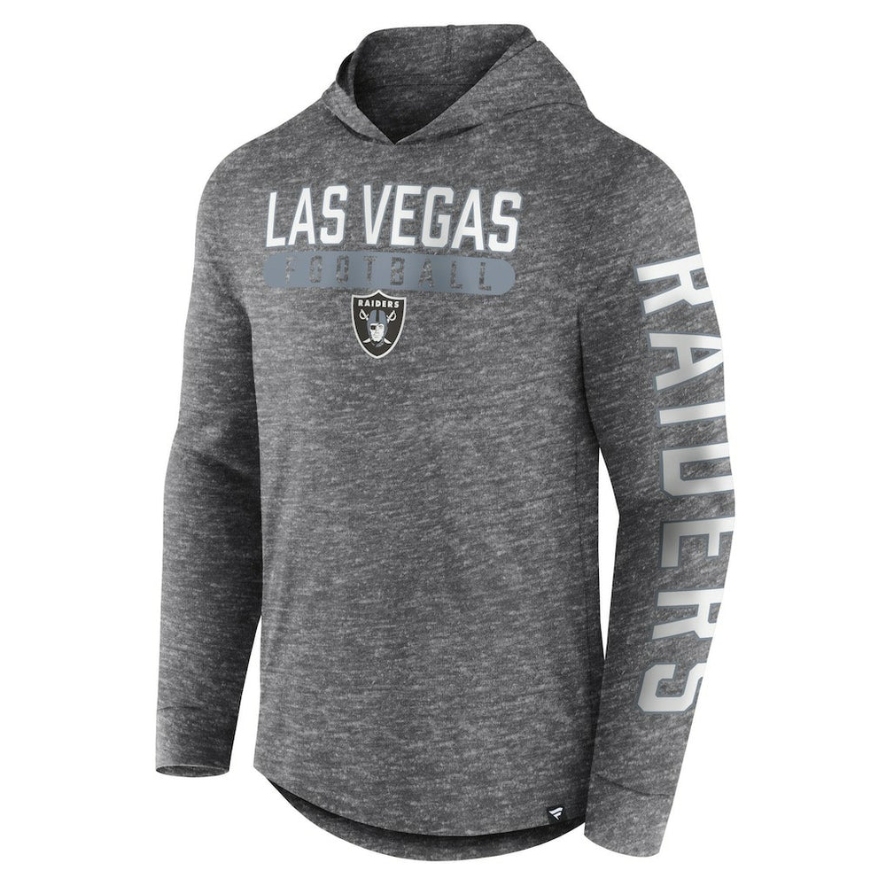 Pill Stack Long Sleeve Hoodie T-Shirt - Las Vegas Raiders