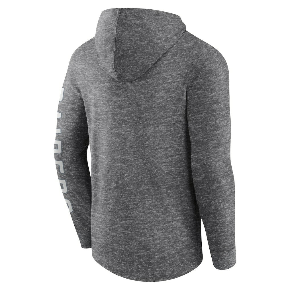 Pill Stack Long Sleeve Hoodie T-Shirt - Las Vegas Raiders