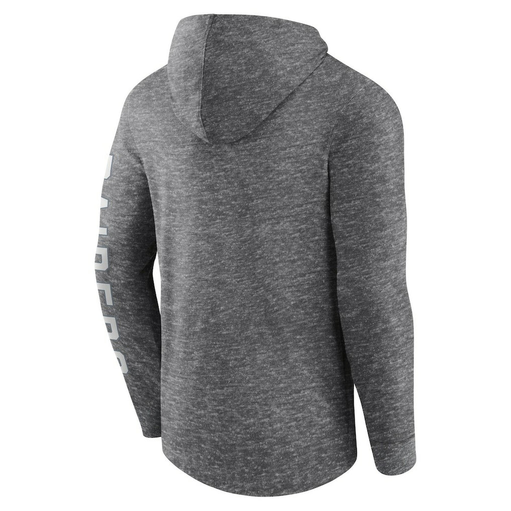 Pill Stack Long Sleeve Hoodie T-Shirt - Las Vegas Raiders