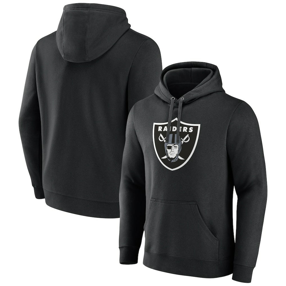 Primary Logo Fleece Pullover Hoodie - Las Vegas Raiders