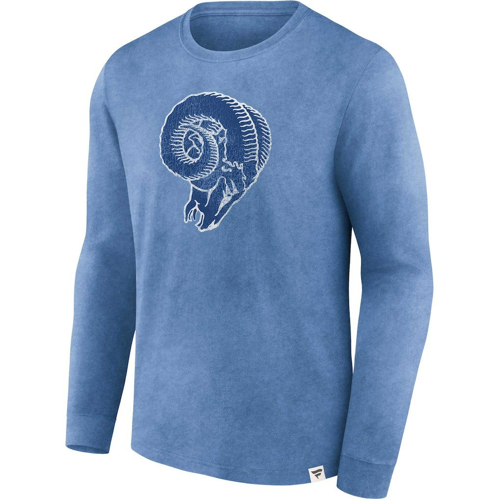 Washed Primary Long Sleeve T-Shirt - Los Angeles Rams